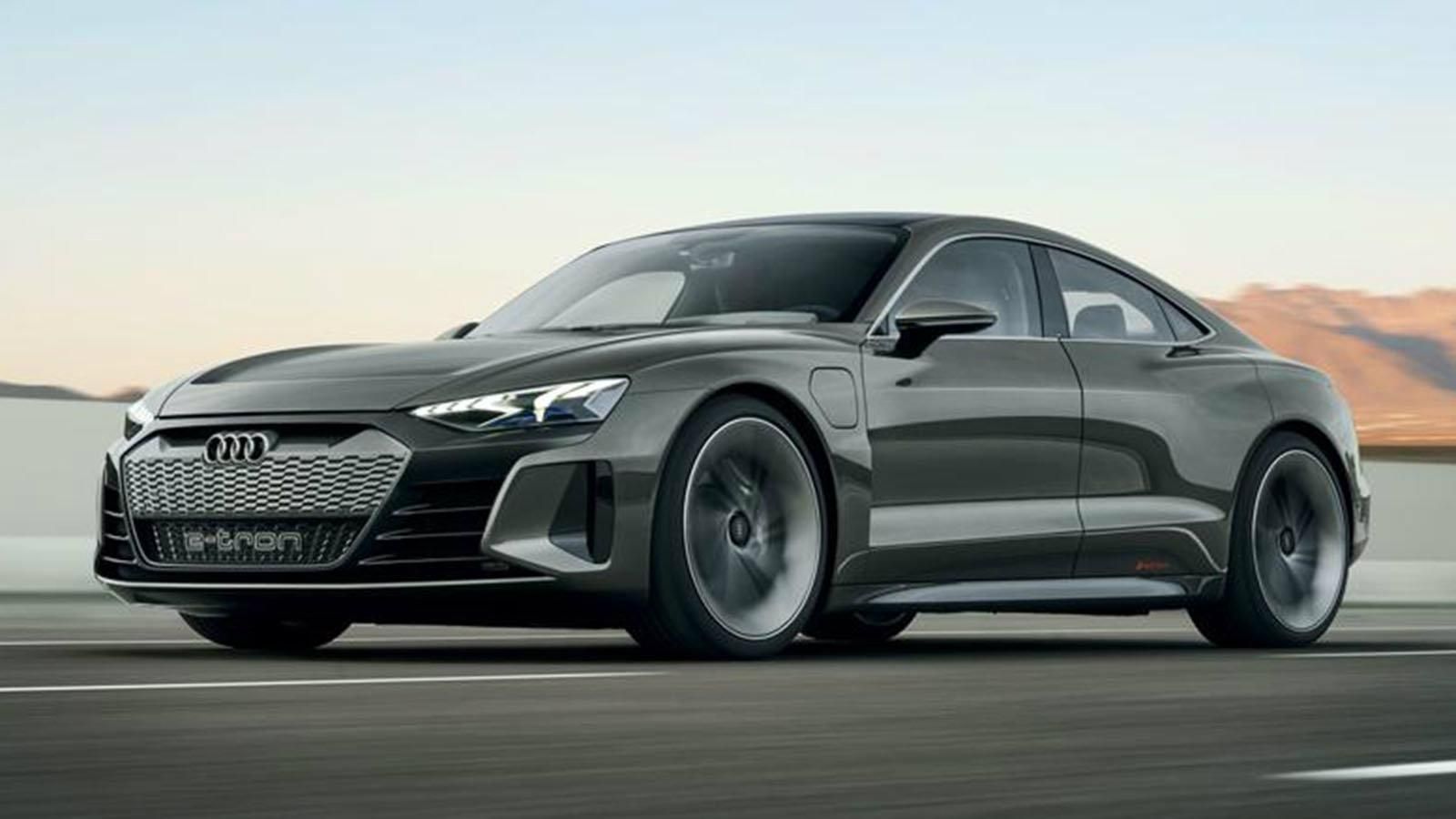 Tο Αudi E-Tron GT concept.