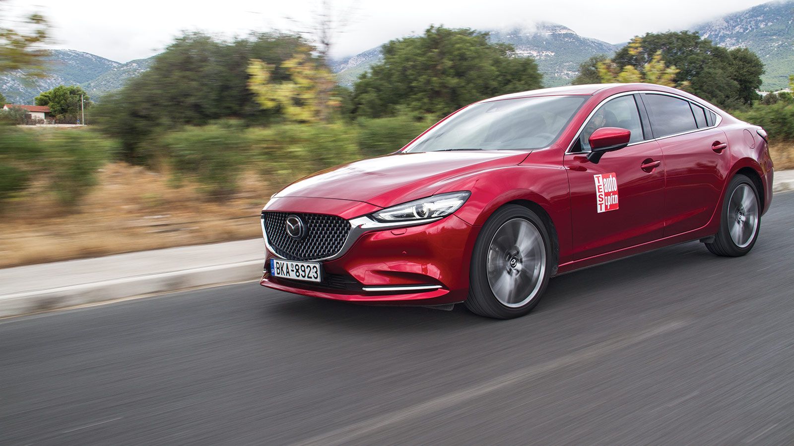 Το 6άρι ήταν το τελευταίο Mazda που είχε μπει για δοκιμή στο πρόγραμμά μας ύστερα από την επαναδραστηριοποίηση της μάρκας στην Ελλάδα