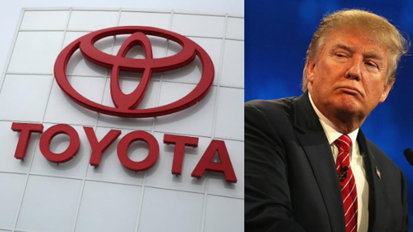 Η Toyota «τα βάζει» με τον Τrump