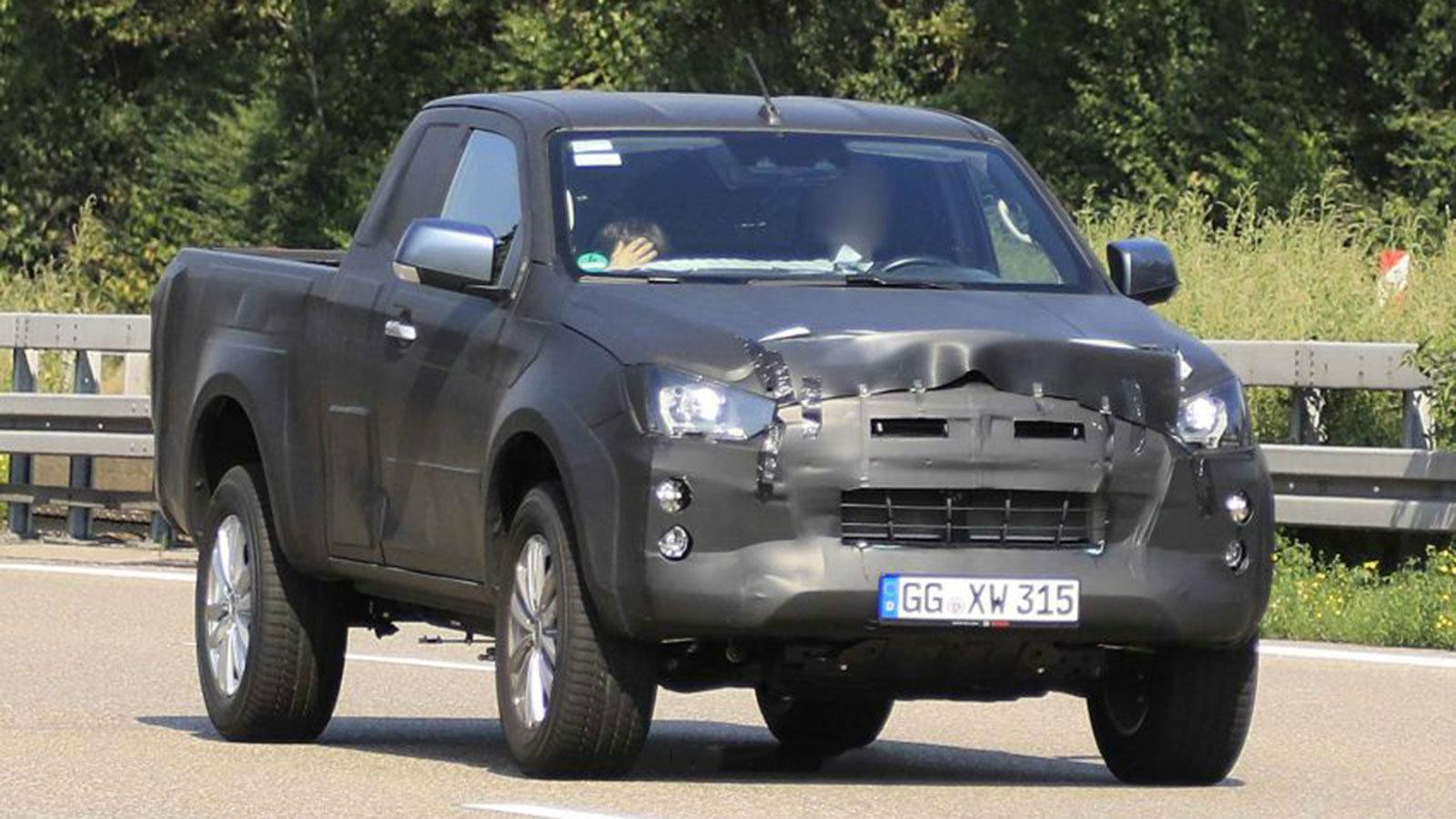 Να πραγματοποιεί δοκιμές στους ευρωπαϊκούς δρόμους συνελήφθη το νέο Isuzu D-Max.