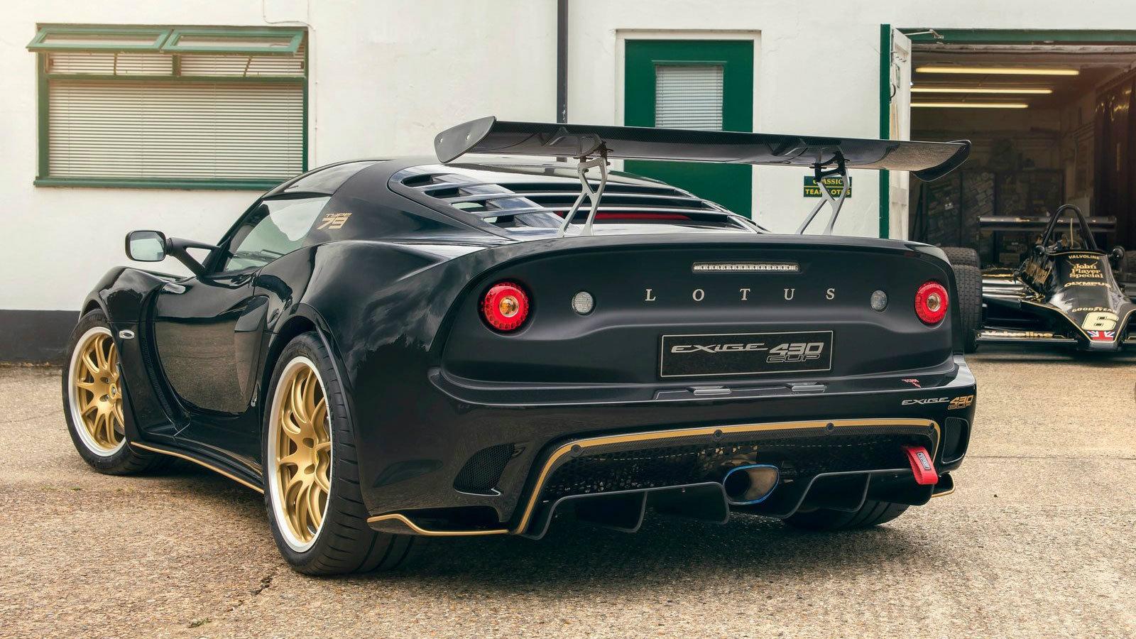 Στην εικόνα βλέπετε την Lotus Exige Cup 430 Type 79.