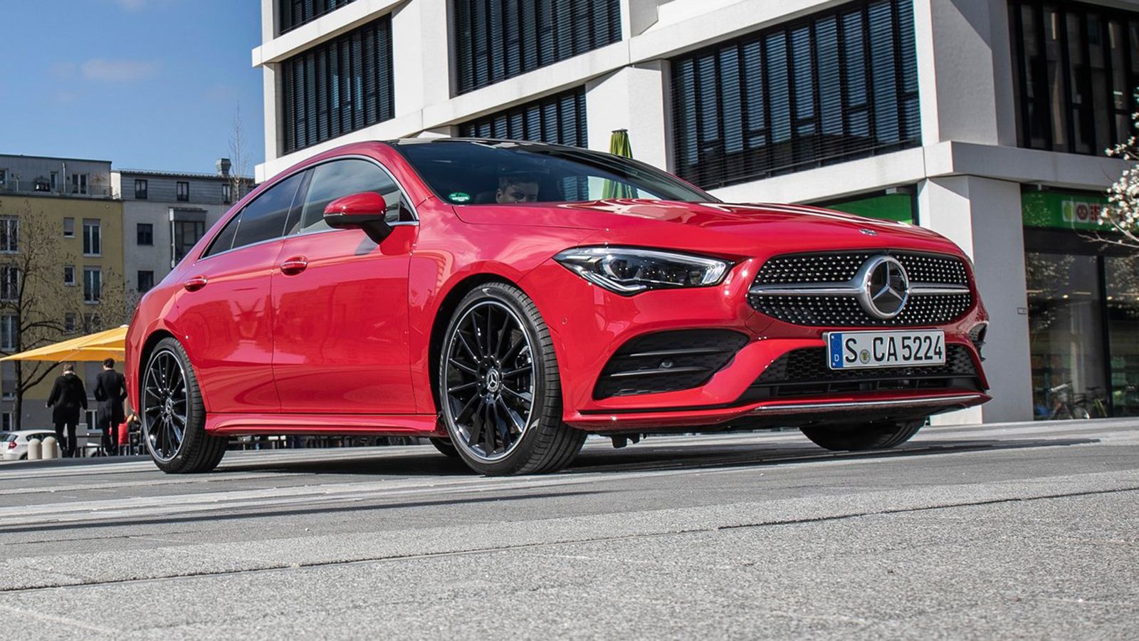 H CLA coupe.
