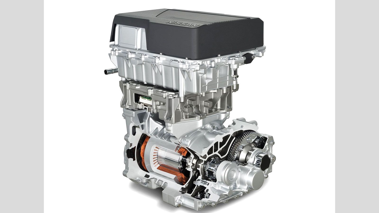 Ο ηλεκτροκινητήρας του Nissan Leaf.