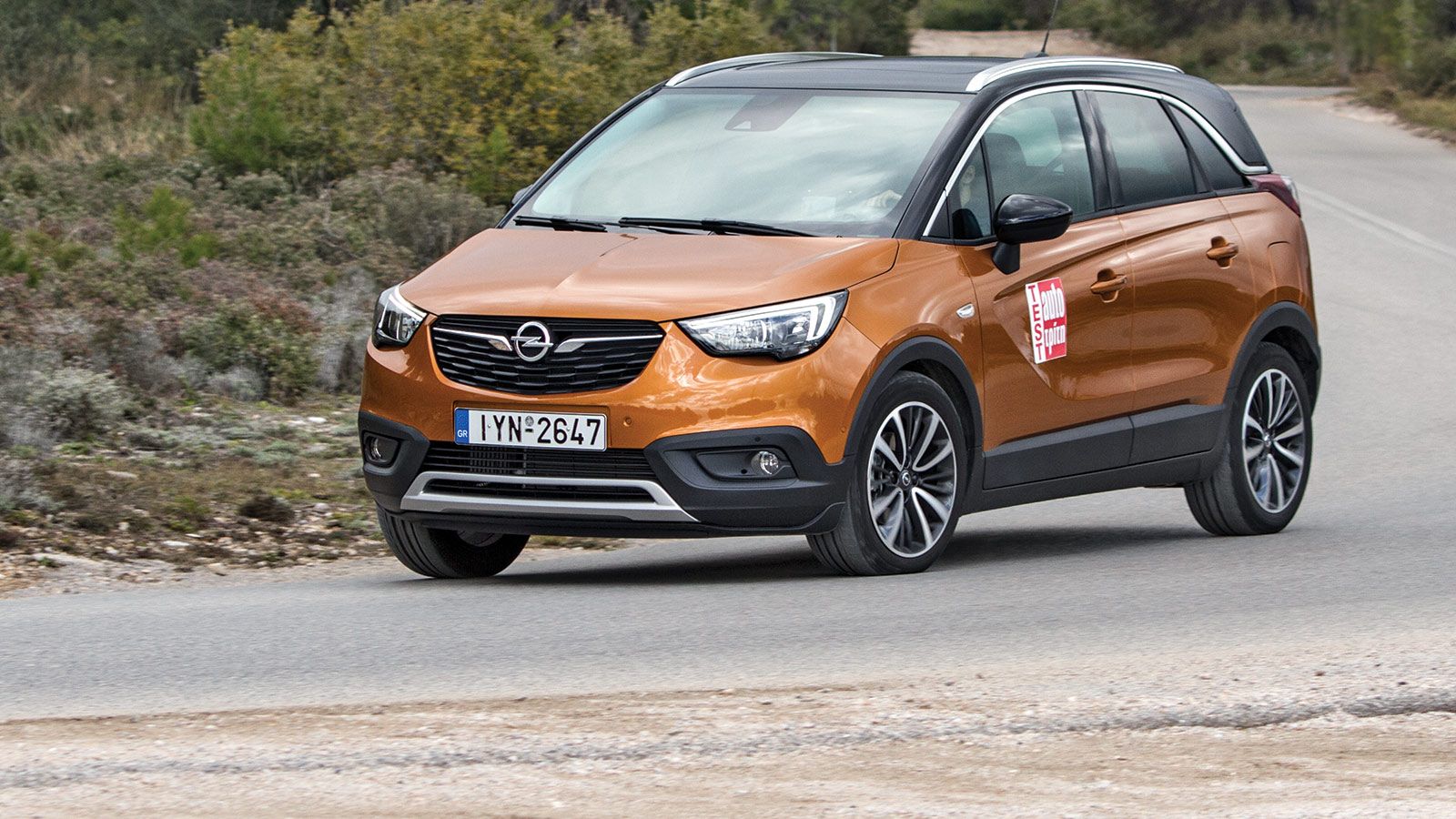 Δοκιμή: Opel Crossland Χ diesel