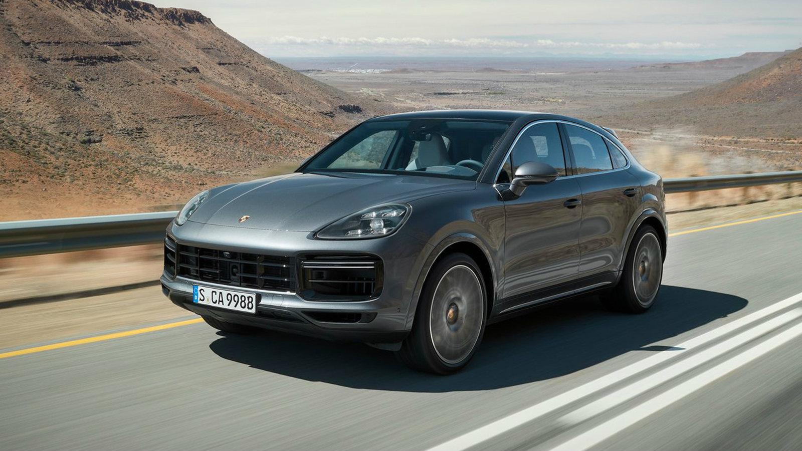 H Porsche Cayenne Turbo Coupe.