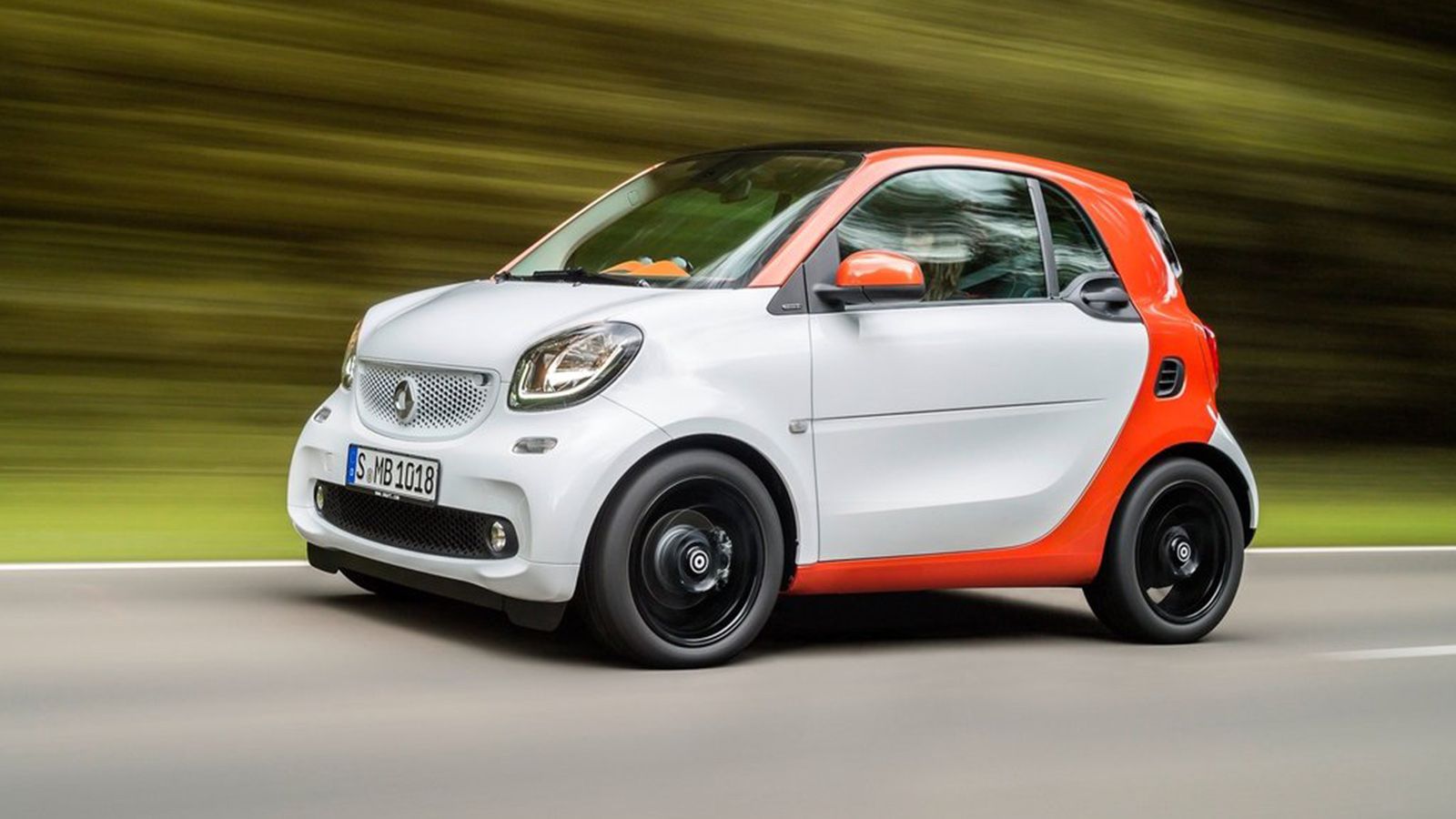 Το τωρινό smart fortwo.