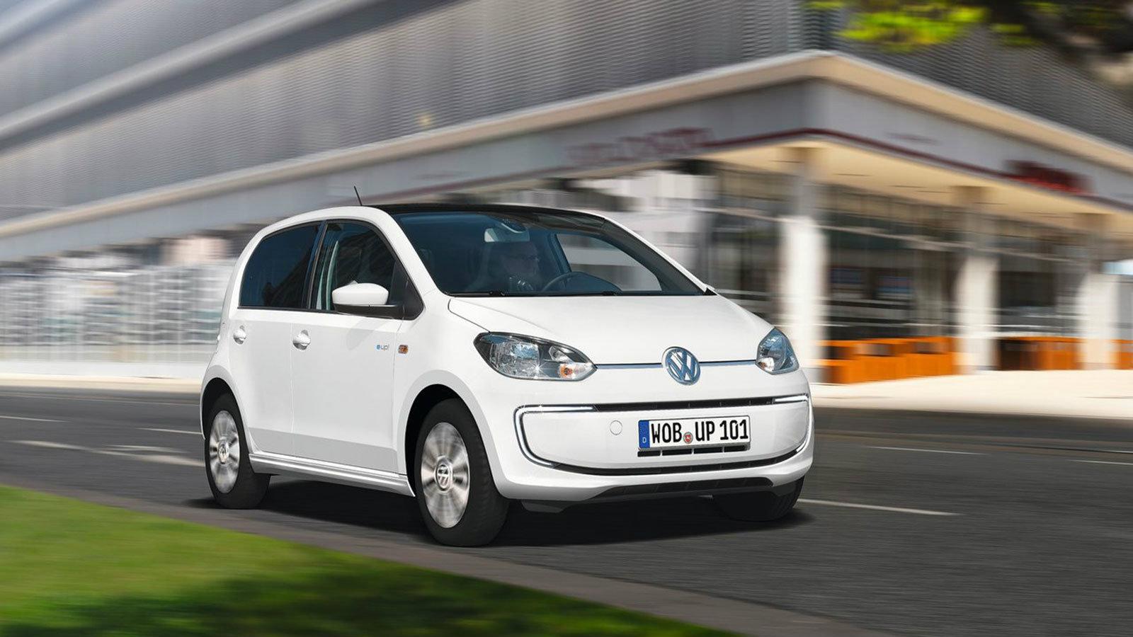Στην εικόνα βλέπετε το τρέχον VW e-up!