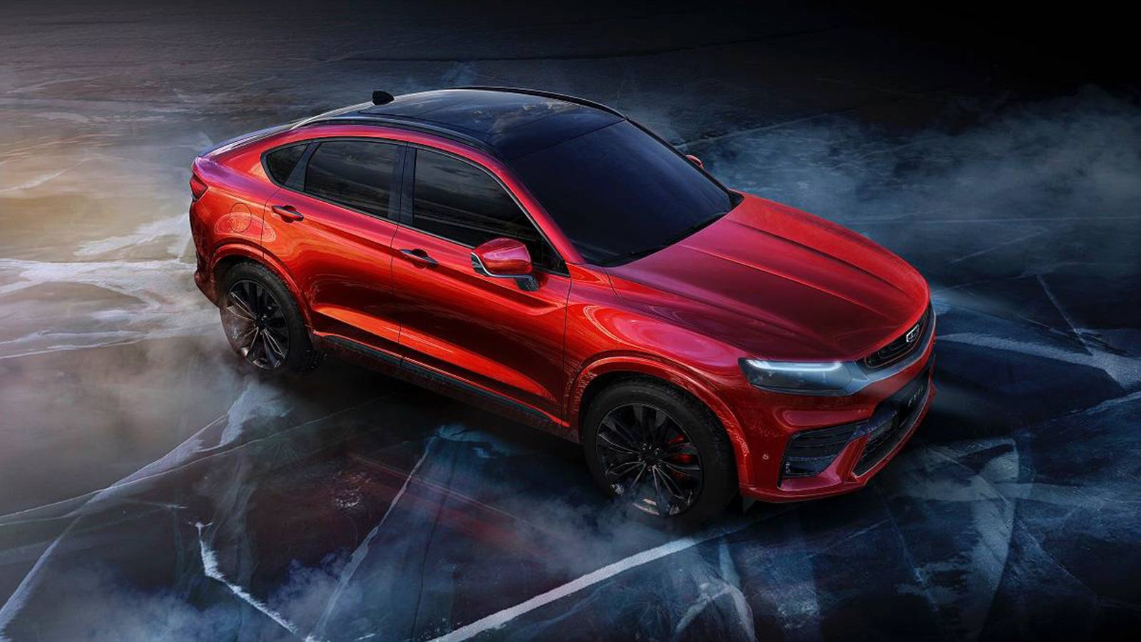 Τις πρώτες επίσημες εικόνες του νέου της coupe SUV, το οποίο πήρε την ονομασία FY11, έδωσε στη δημοσιότητα η Geely.