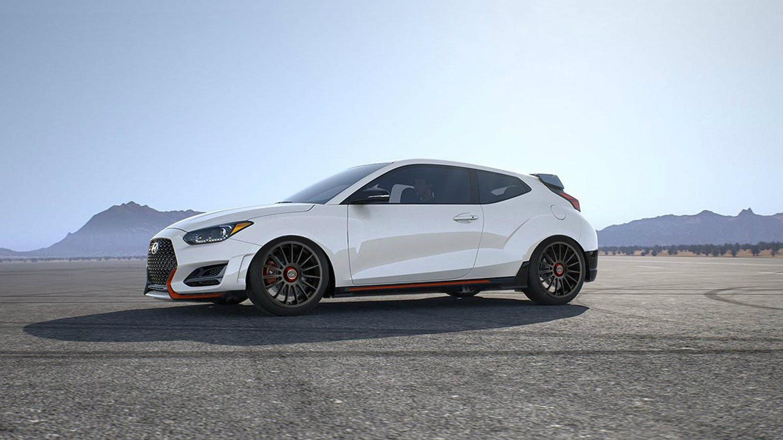 Tο Hyundai VelosterRaptor N δημιουργήθηκε σε συνεργασία με την Bisimoto Engineering.