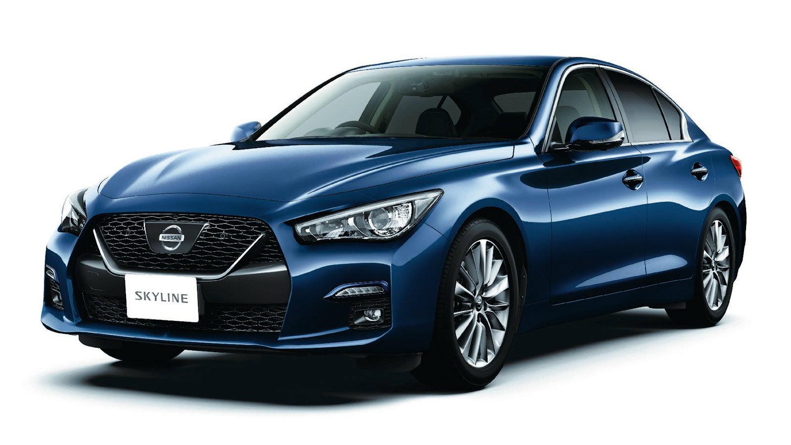 Η Nissan παρουσίασε το αναβαθμισμένο Skyline για την ιαπωνική αγορά.