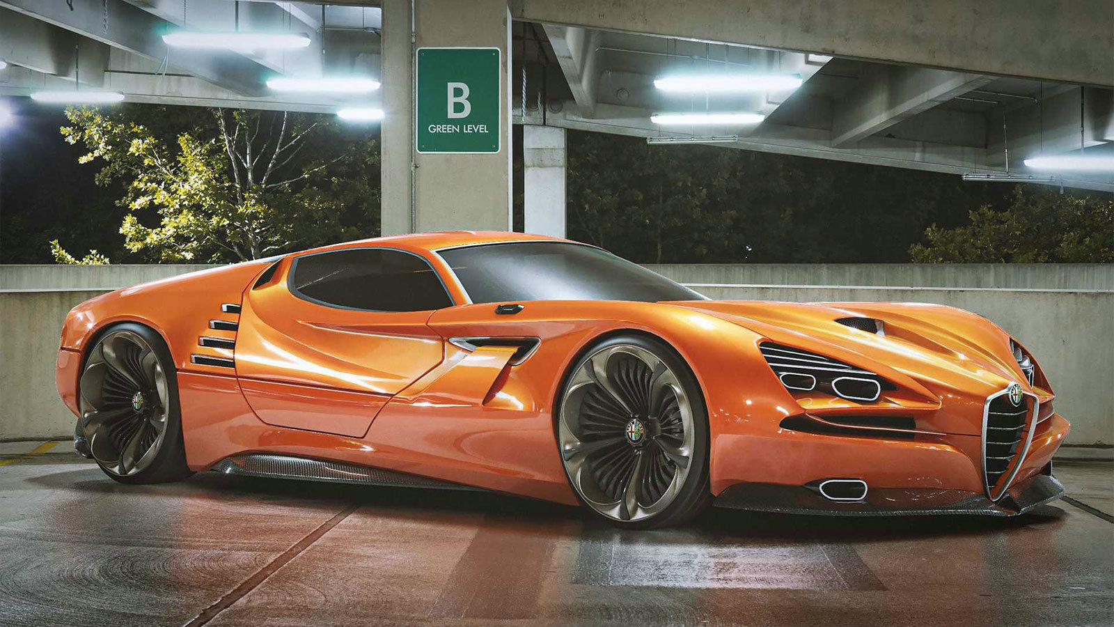 Η Alfa Romeo Montreal Vision GT είναι ένα πρωτότυπο με σύγχρονο σχεδιασμό, αλλά έμπνευση από την υπαρκτή Montreal.  