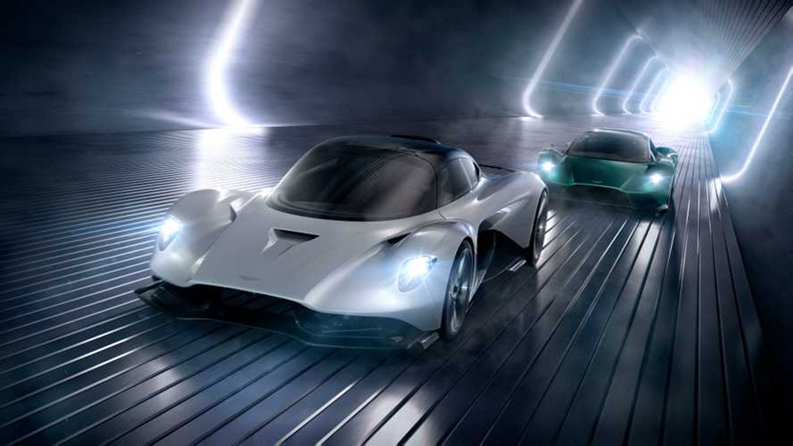 Η AM-RB 003 με το Vanquish Vision Concept.