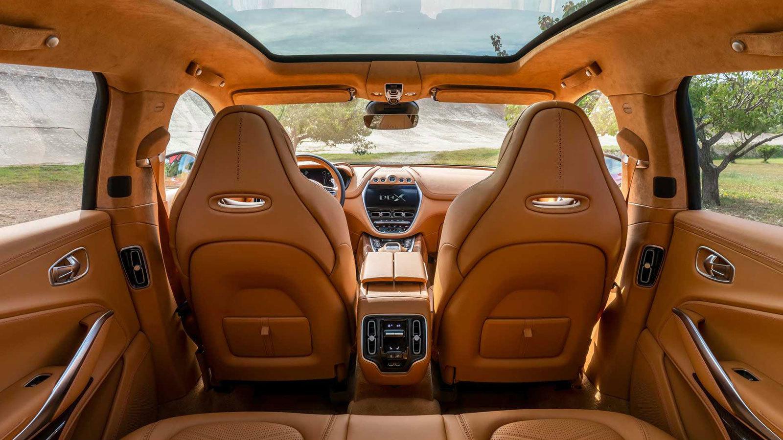 Το εσωτερικό της ολοκαίνουργιας Aston Martin DBX αποκαλύφθηκε επίσημα.