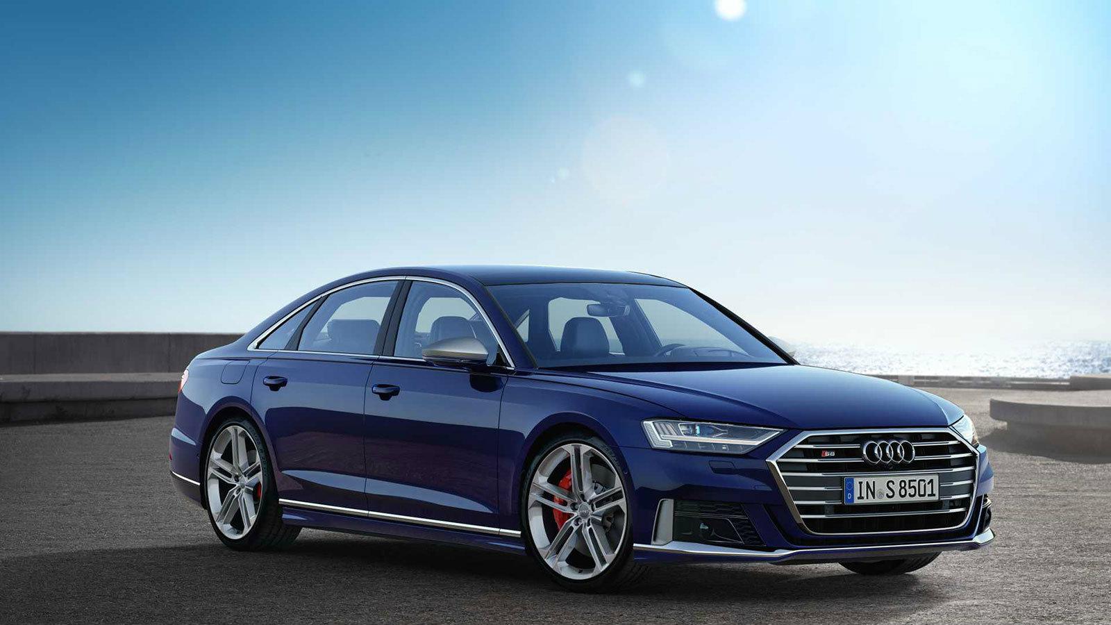 Tο νέο πολυτελές σεντάν της Audi εξοπλίζεται από το V8 bi-turbo βενζινοκινητήρα 4,0 λίτρων TFSI που αποδίδει 571 ίππους και ροπή 800 Nm.