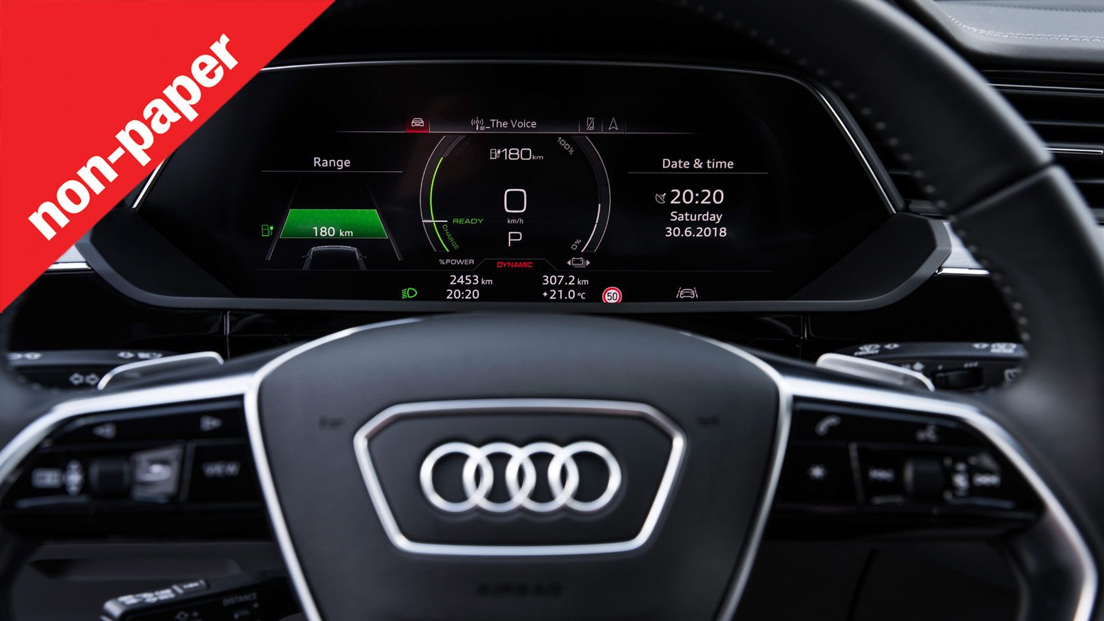Η αυτονομία του το νέου Audi e-Tron ξεπερνά τα 320 χλμ.