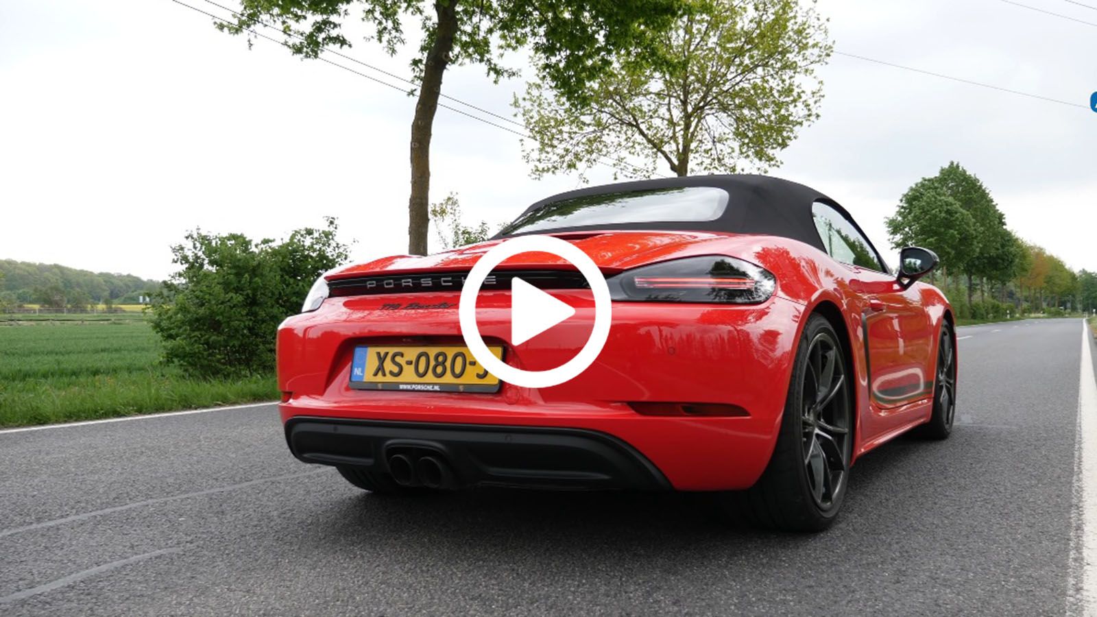 Porsche 718 Boxster T στα 279 χλμ./ώρα!