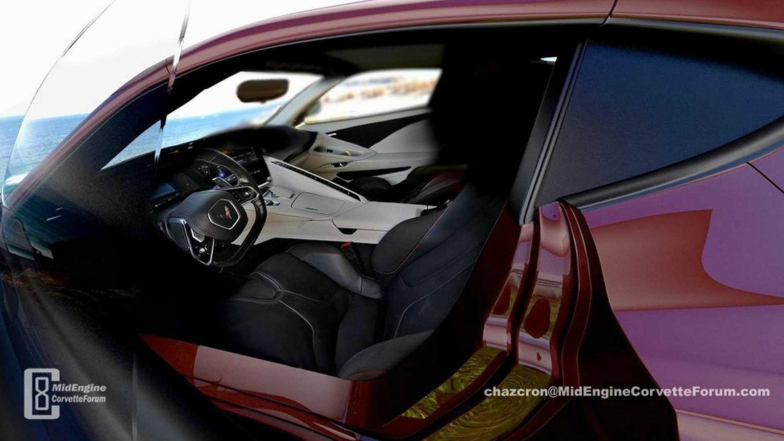 Το εσωτερικό της κεντρομήχανης Corvette;