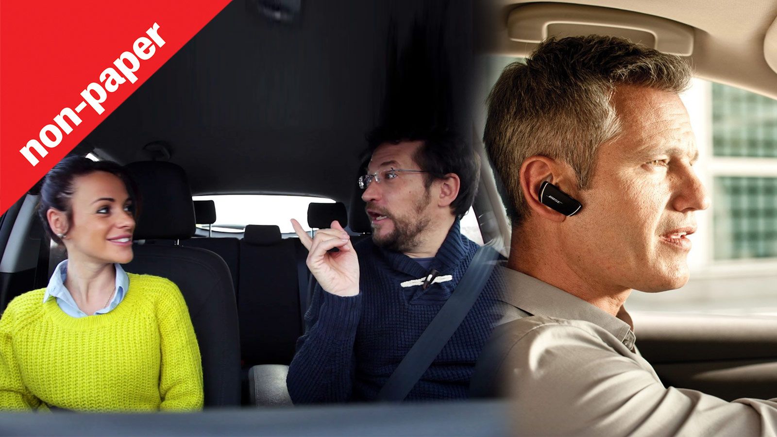 Οδήγηση και ομιλία: Με επιβάτη ή bluetooth;