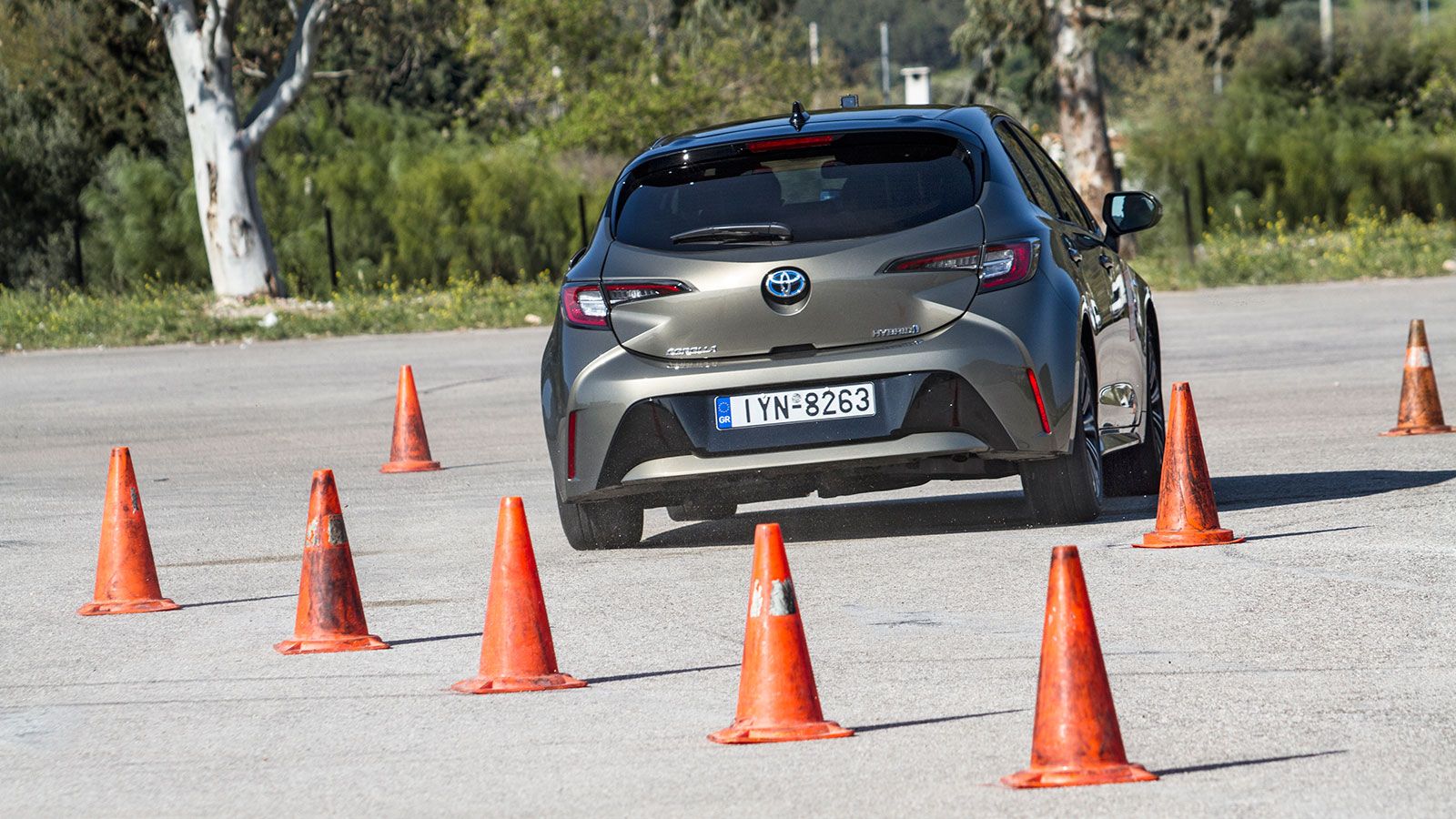 Toyota Corolla Hybrid (2019) στο Τest αποφυγής κινδύνου