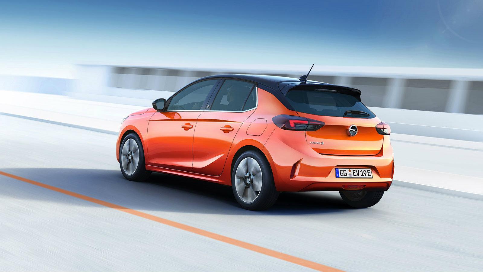 Βλέπετε το ηλεκτρικό Opel Corsa.