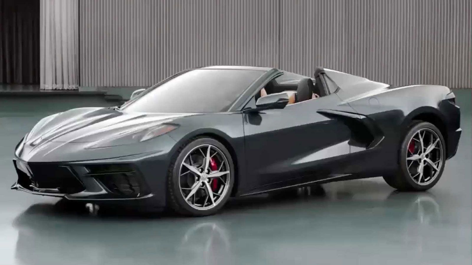 H κάμπριο Corvette.
