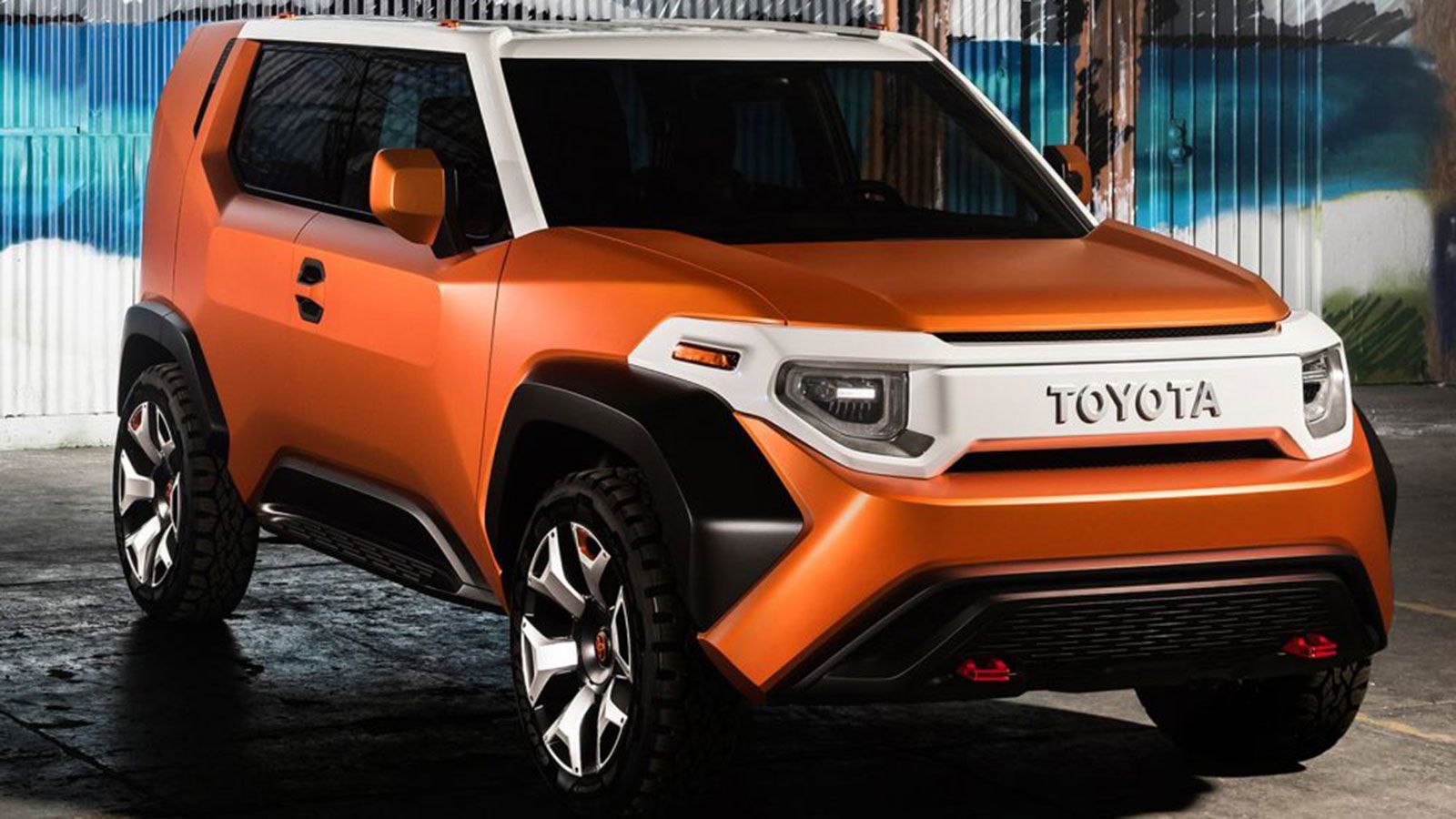 To concept Toyota FT-4X. 