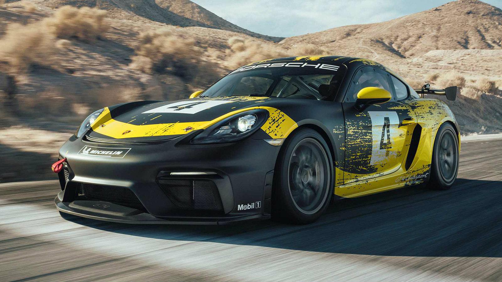 Στην παρουσίαση της νέας 718 Cayman GT4 Clubsport προχώρησε η Porsche, προσφέροντας ένα νέο μοντέλο στη διάθεση αυτών που επιθυμούν να τρέξουν στις πί