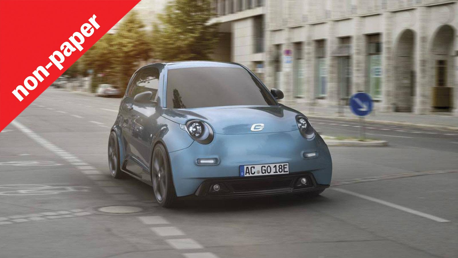 Η γερμανική e.Go mobility ουσιαστικά θα σχεδιάζει τα αυτοκίνητά της, τα οποία θα κατασκευάζει για λογαριασμό της η VW.