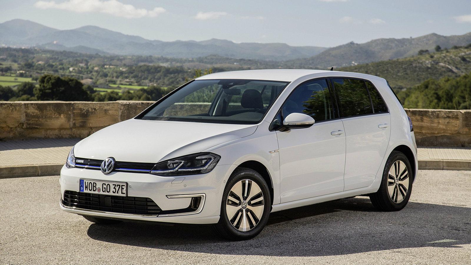 To VW e-Golf.