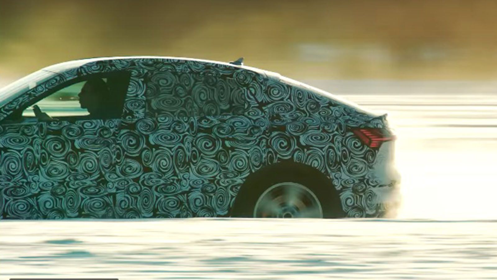 Kαρέ από το video του νέου Αudi e-tron Sportback.