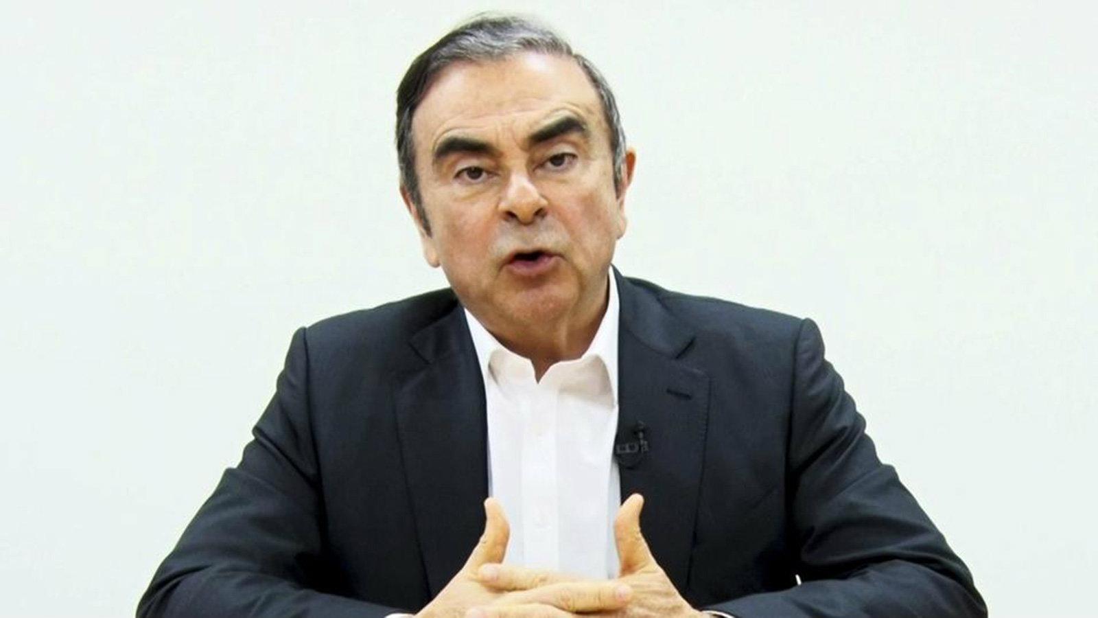 Το πρώτο δημόσιο μήνυμα μετά τη σύλληψη του από τις ιαπωνικές αστυνομικές αρχές έστειλε ο πρώην πλέον διευθύνων σύμβουλος της συμμαχίας Renault-Nissan