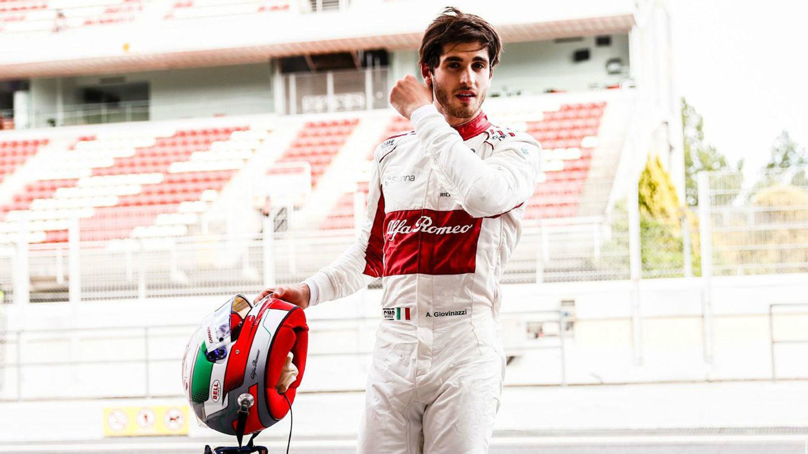 O Antonio Giovinazzi θα παραμείνει στην ιταλική ομάδα για δεύτερη συνεχή σεζόν παράλληλα με τον Kimi Raikkonen.