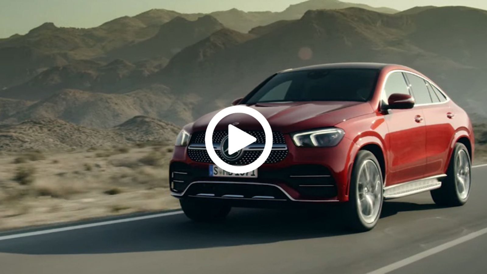 Vid: Mercedes-Benz GLE Coupe facelift