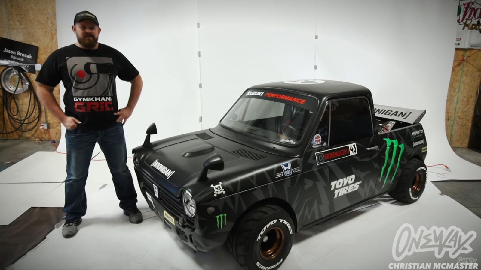 Mini Hoonitruck με μοτέρ από GSXR-1000 (+vid)