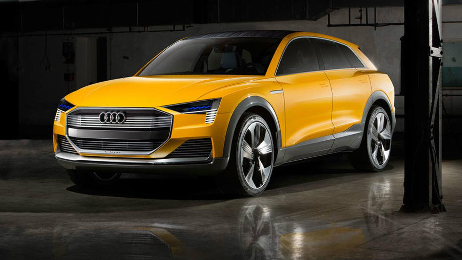 Βλέπετε το concept της Audi h-tron.