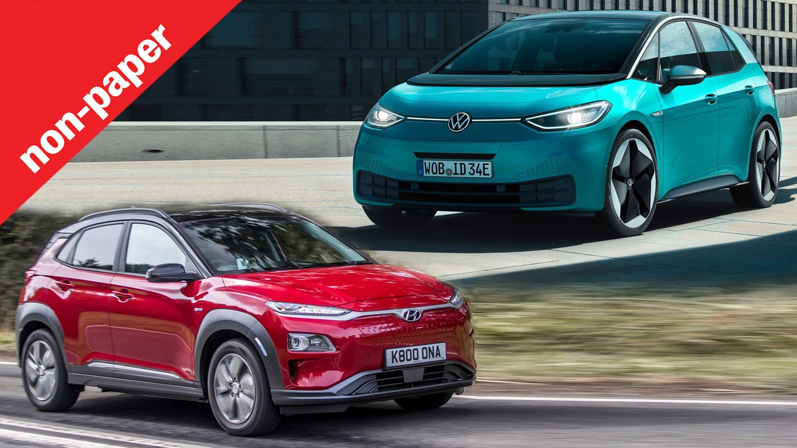 VW ID.3 vs Hyundai Kona electric