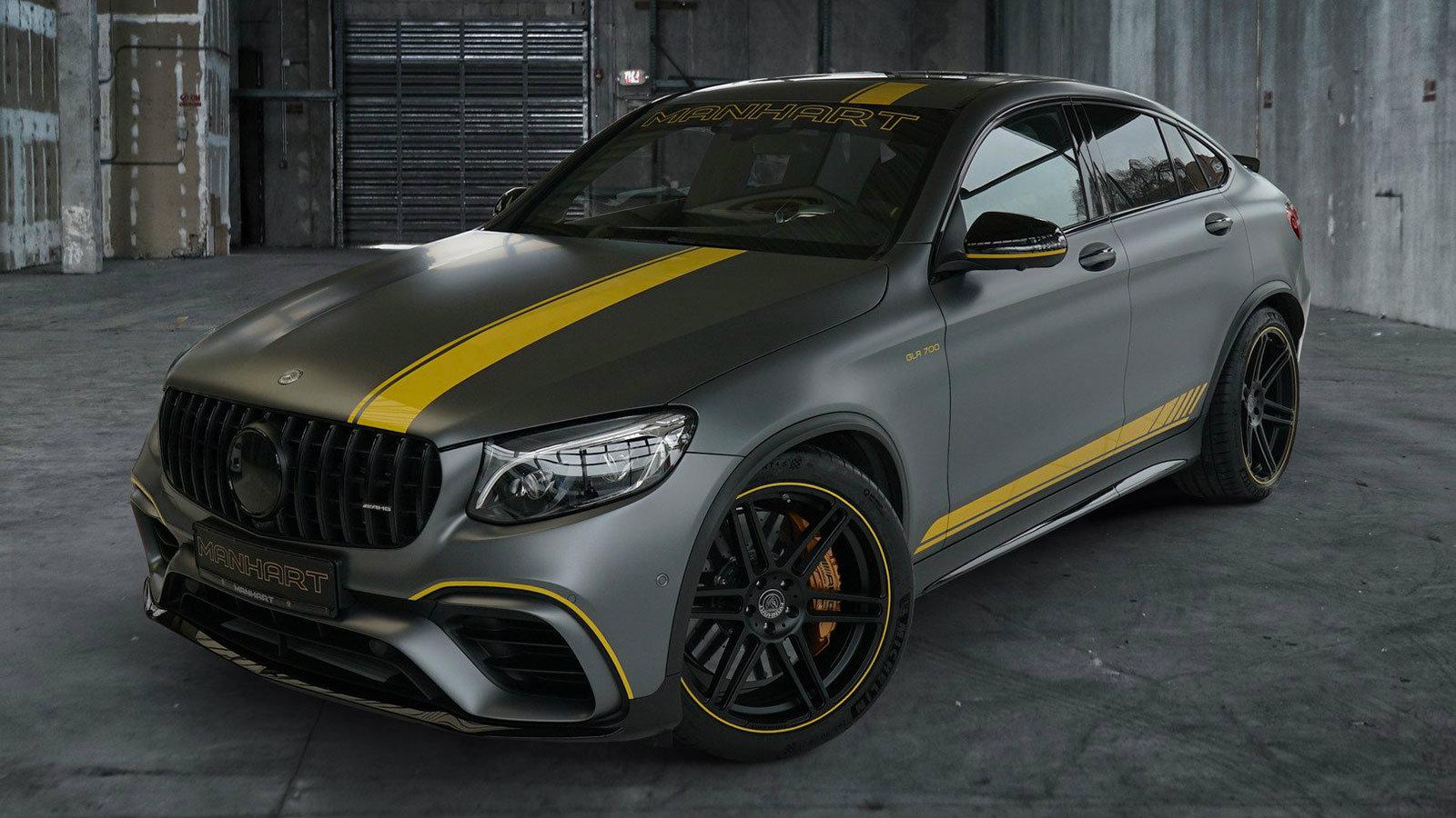 Οι ειδικοί βελτιώσεων της Manhart Racing μόλις αποκάλυψαν το τελευταίο τους πακέτο για τη Mercedes-AMG GLC 63 S Coupe.