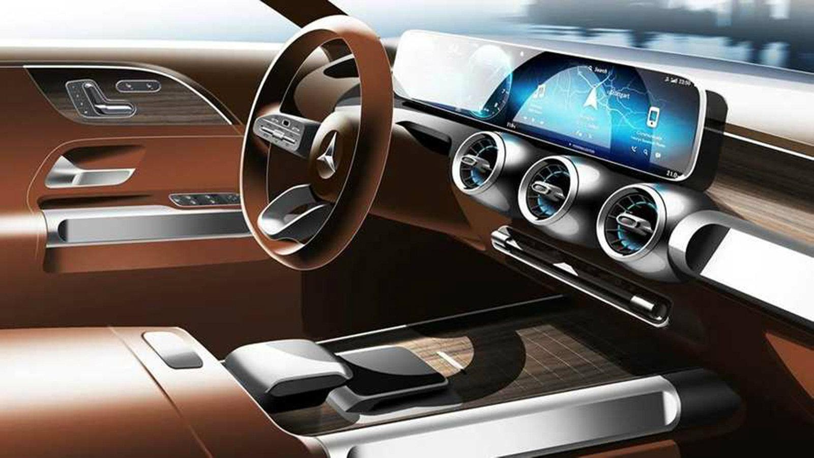Η εικόνα teaser που έδωσε στη δημοσιότητα η Mercedes. 