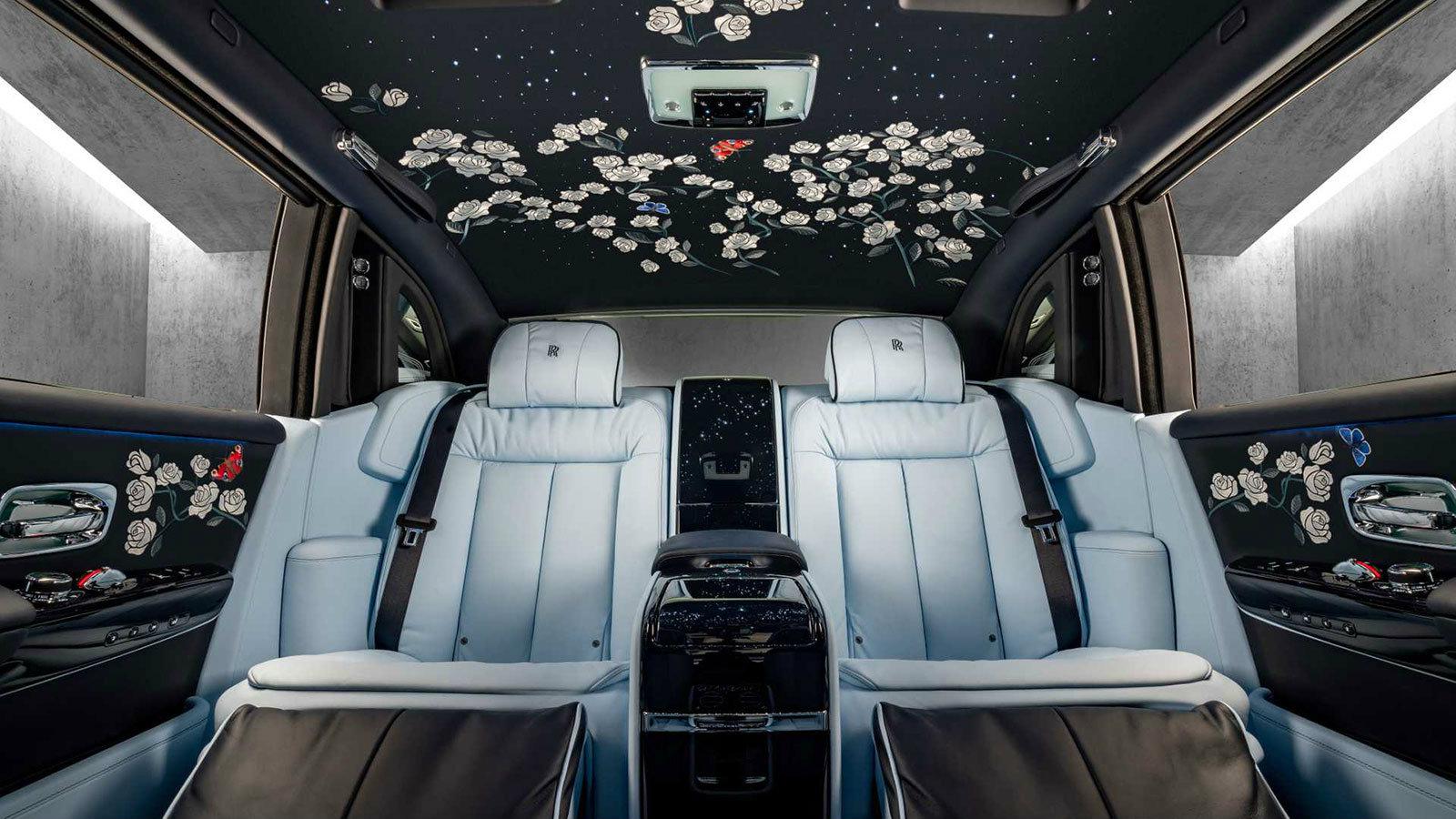 Η ειδική αυτή Rolls-Royce έχει ένα από τα πιο εντυπωσιακά εσωτερικά.