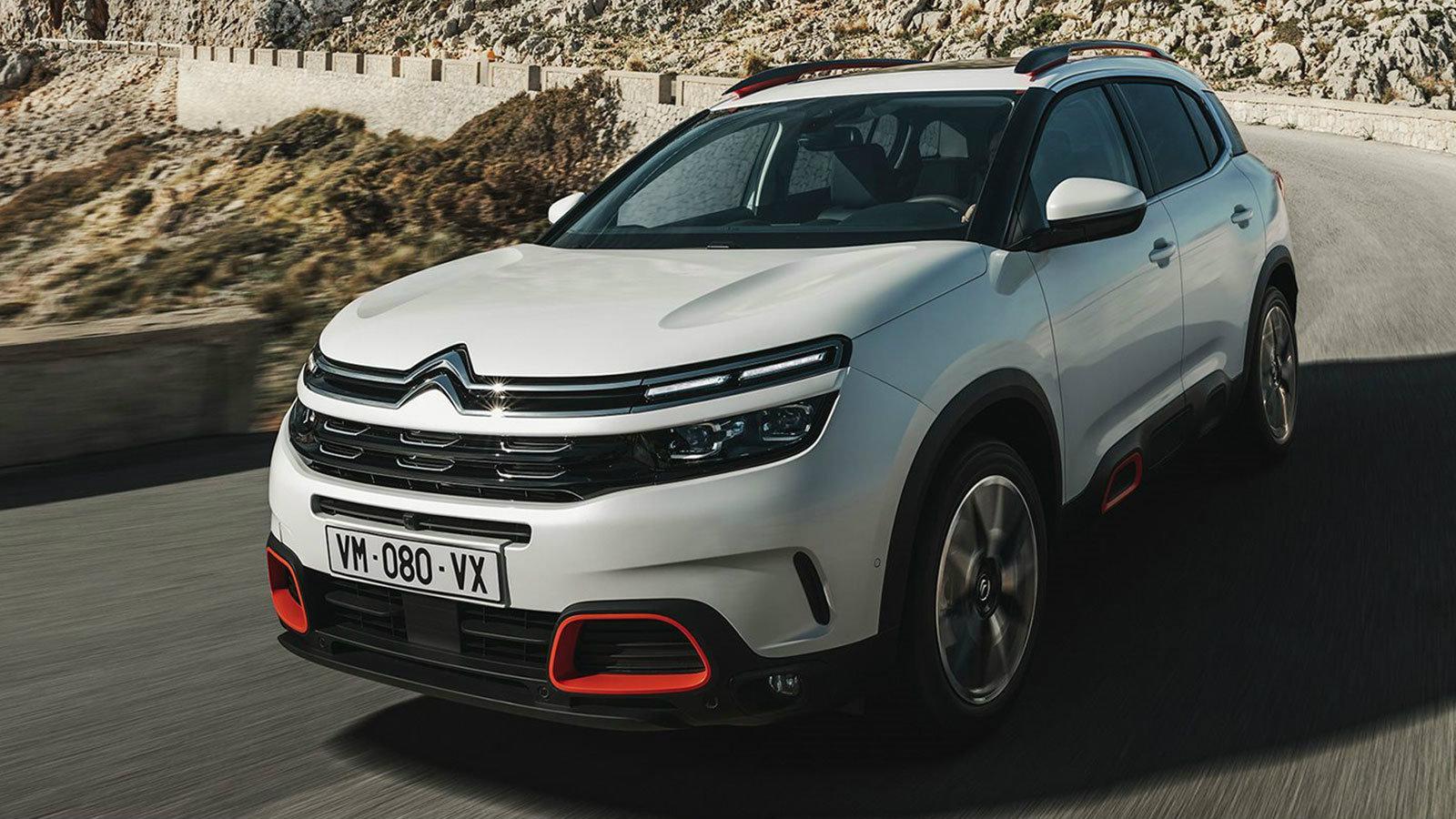 Στην εικόνα βλέπετε το Citroen C5 Aircross.