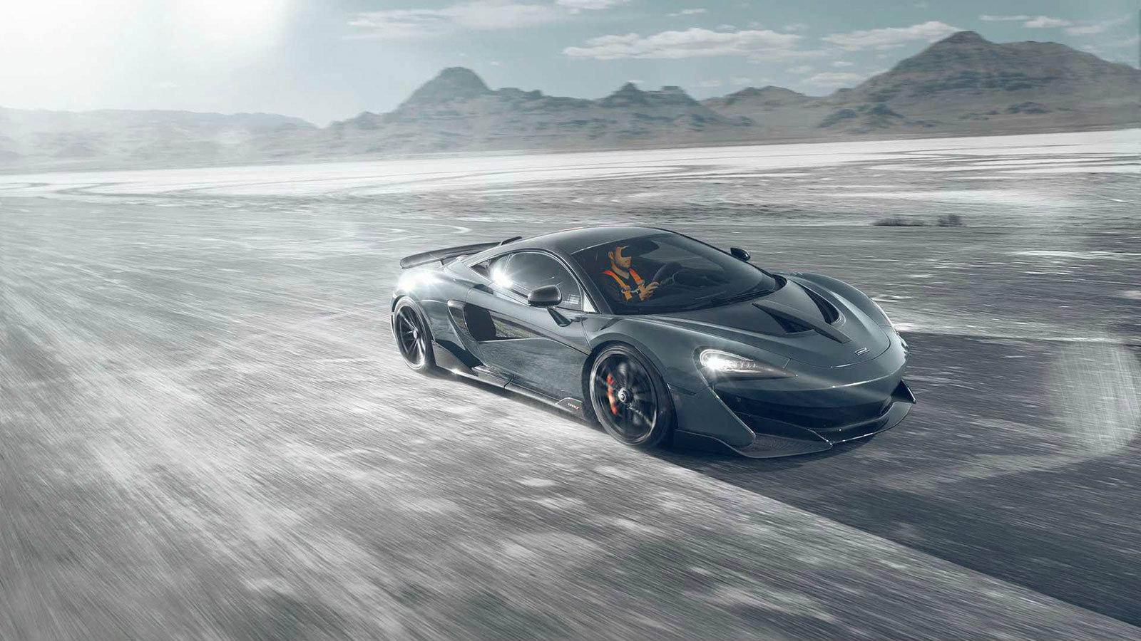 Η Novitec είπε να δείξει τις ικανότητές της πάνω σε μία McLaren 600LT.