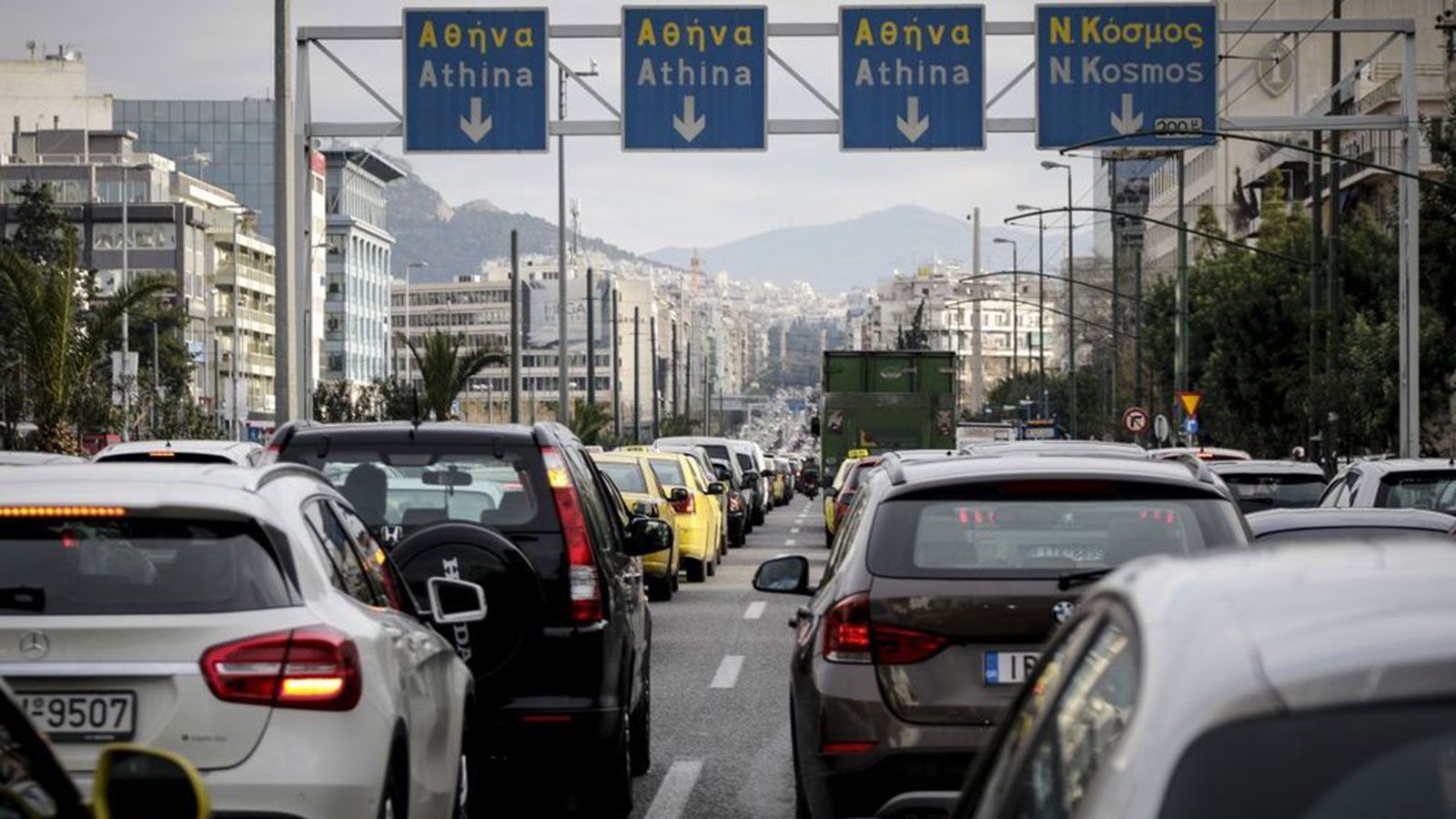 Έργα σε Λ. Συγγρού & Λ. Μεσογείων