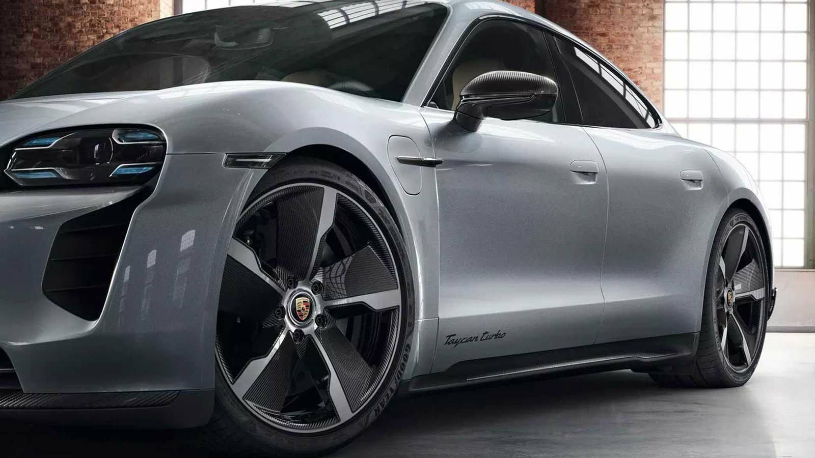 To carbon πακέτο για τη νέα Porsche Taycan