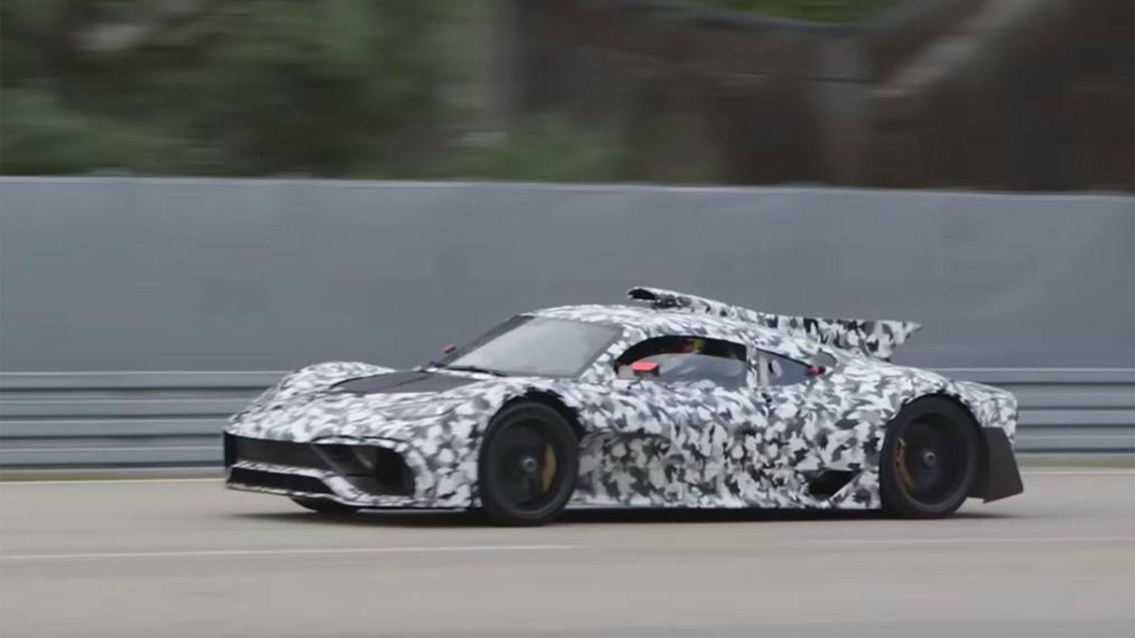 Δοκιμές υπό το βλέμμα του Lewis Hamilton πραγματοποιεί η Mercedes, αναφορικά με την Mercedes-AMG Project One.