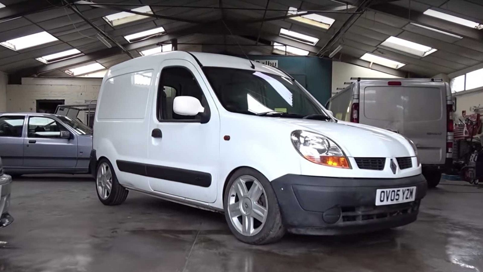 To εν λόγω Kangoo.