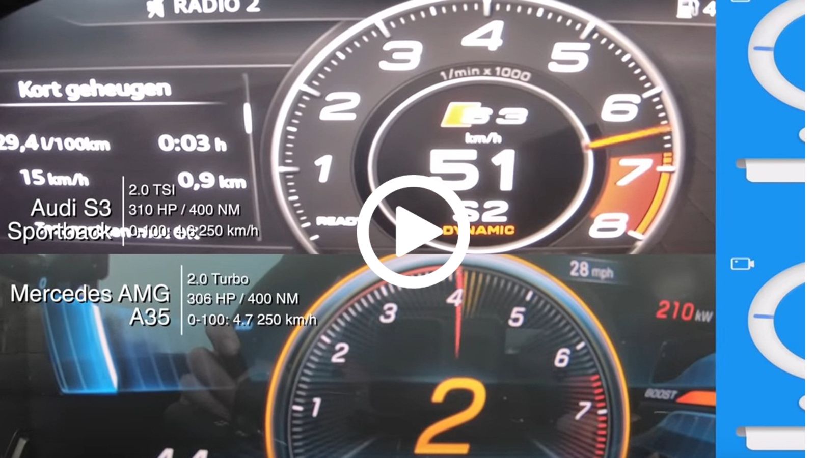 Mercedes AMG A 35 vs Audi S3