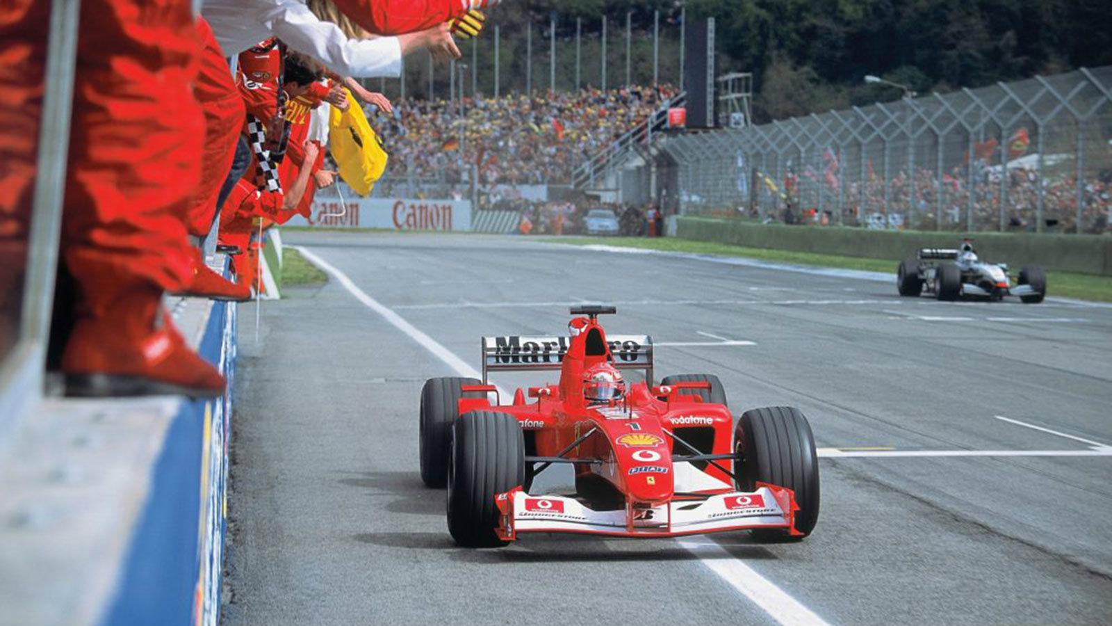Το μονοθέσιο της Ferrari με το οποίο ο Michael Schumacher κατέκτησε το πέμπτο του πρωτάθλημα στη Formula 1 το 2002, θα πωληθεί στις 30 Νοεμβρίου στο Α