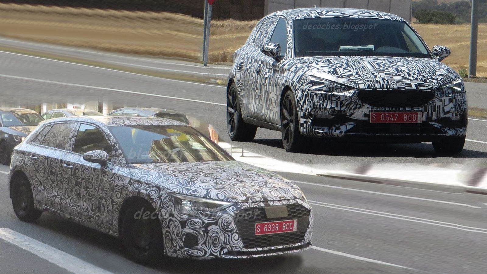 Στο δρόμο τα νέα Audi A3 & SEAT Leon