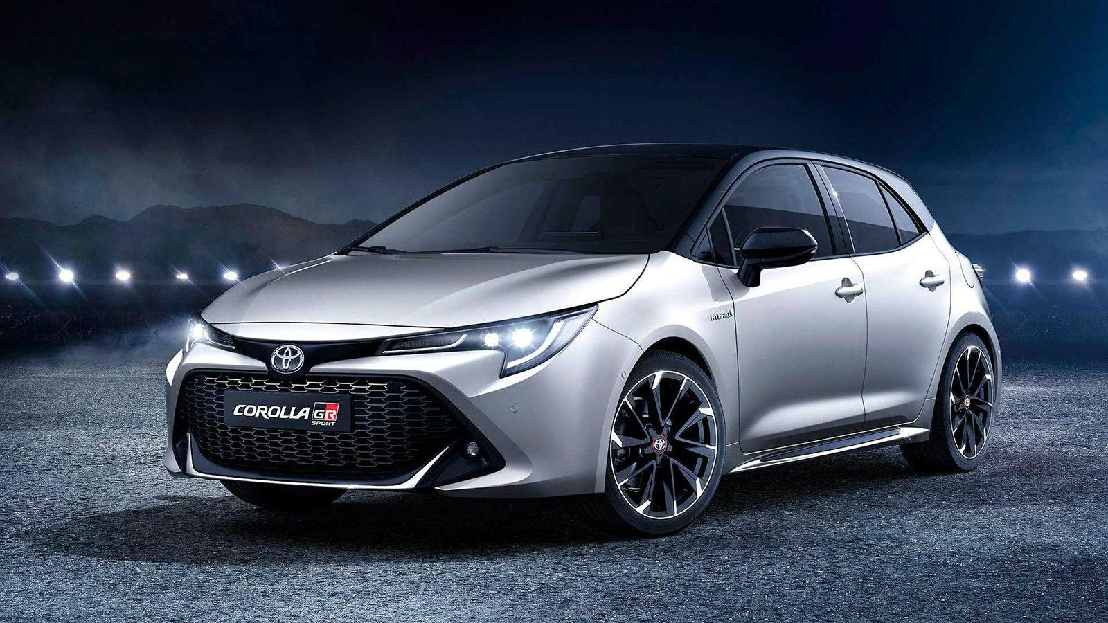 Η Τοyota Corolla GR Sport.