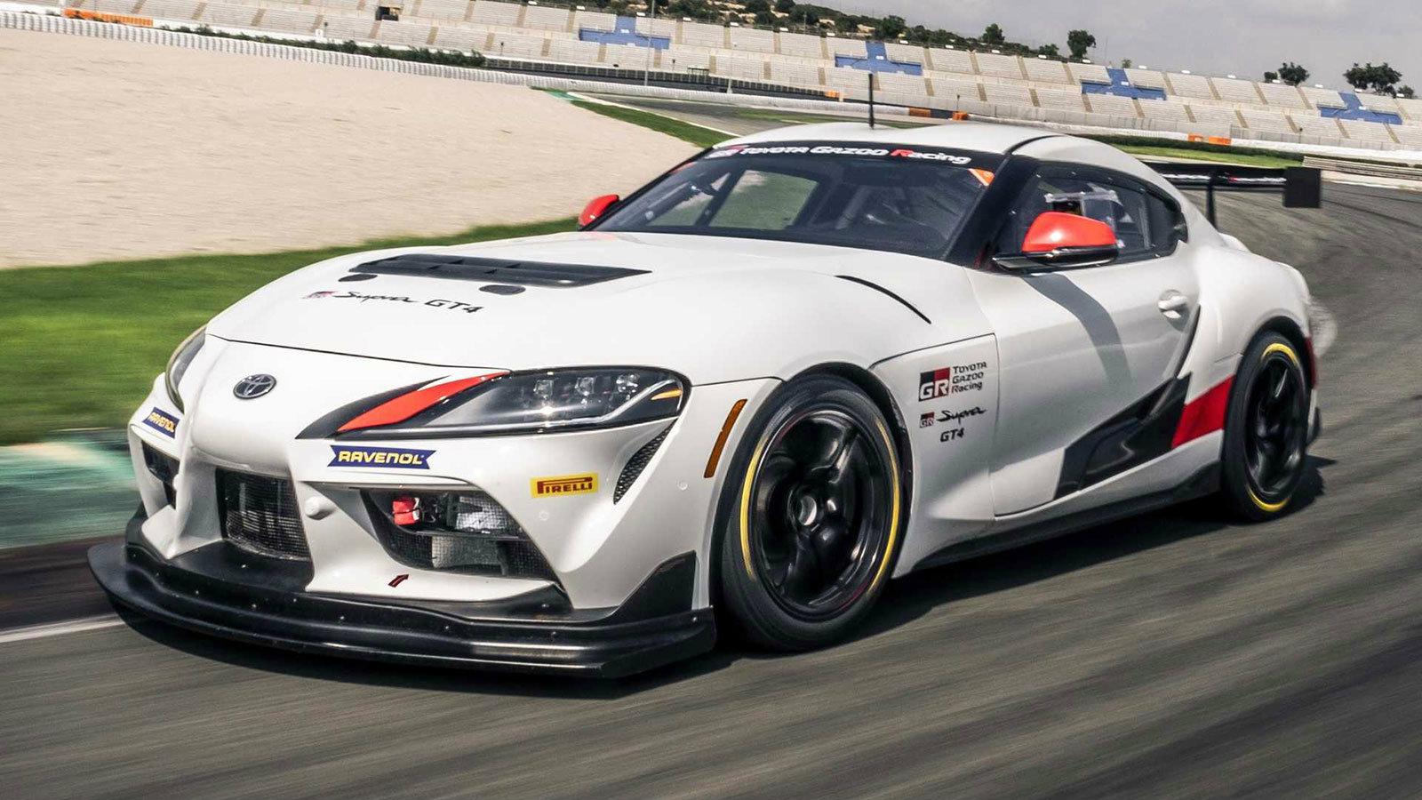 Έτοιμη για αγωνιστική δράση είναι η Toyota GR Supra GT4.